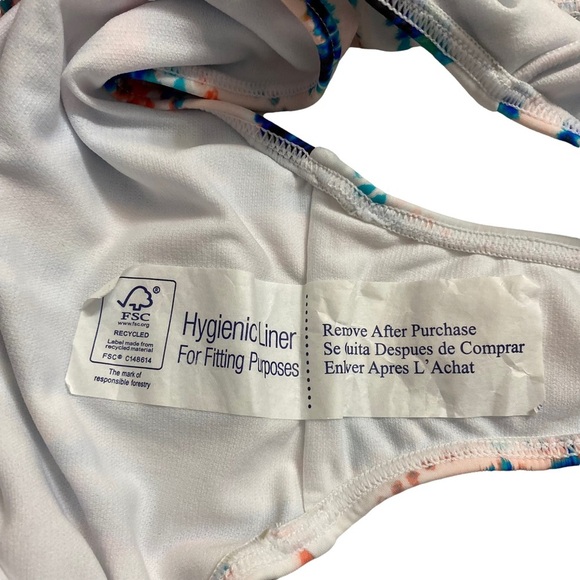 Island Escape Foldover Waist Full Coverage Bikini Swim Bottoms Plus Size 14 - Picture 14 of 16